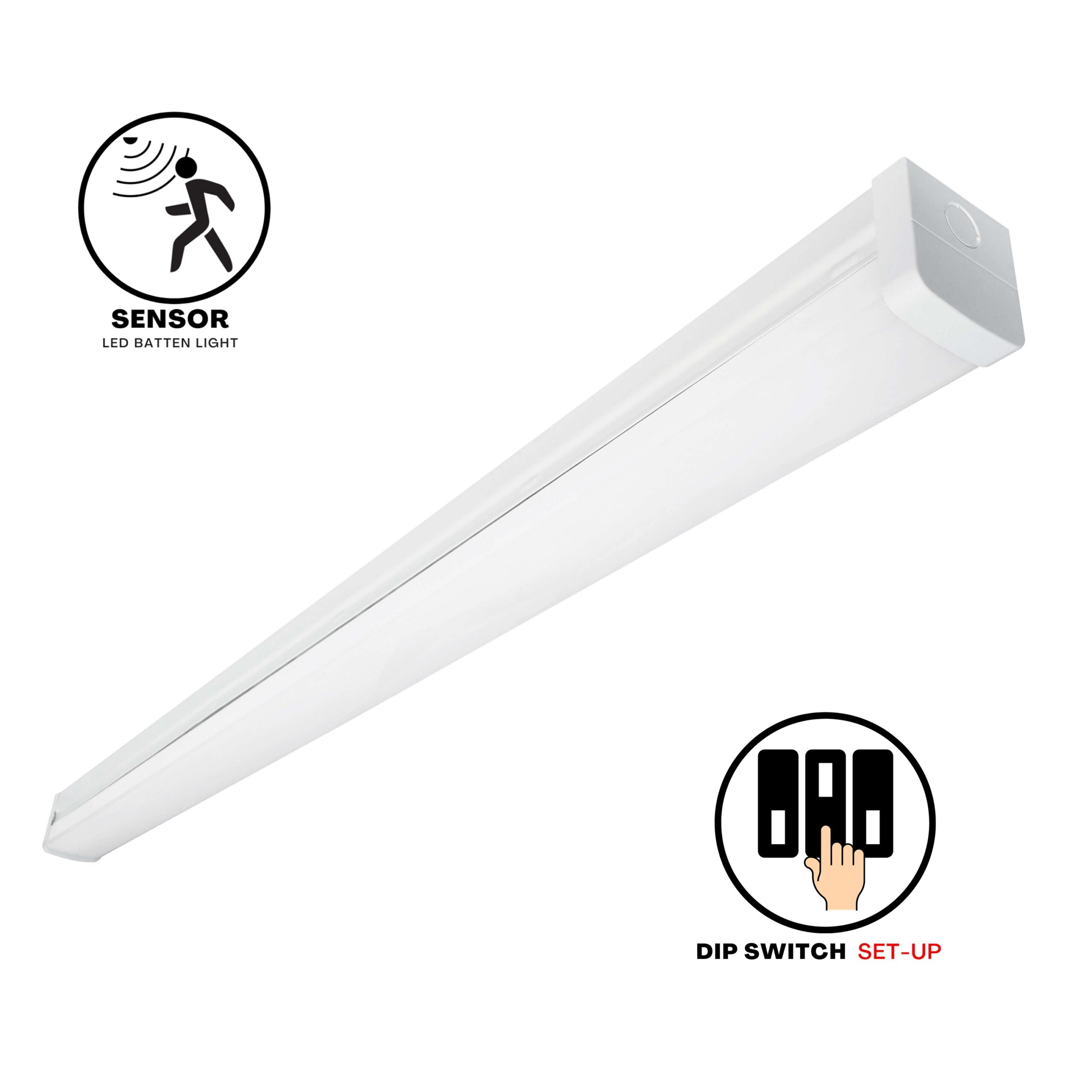 4ft batten with motion sensor
