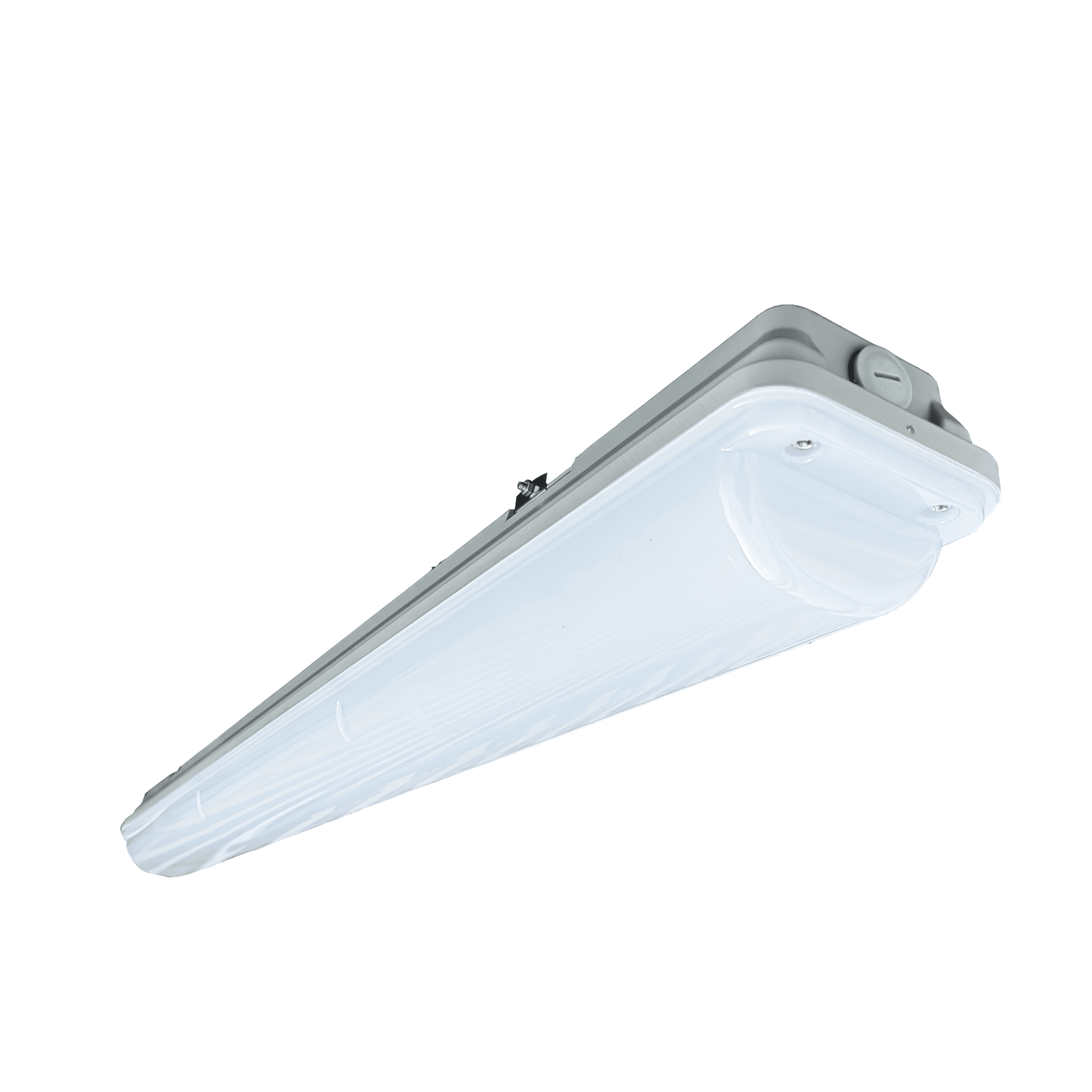 2 screw vandal proof led batten aluminium