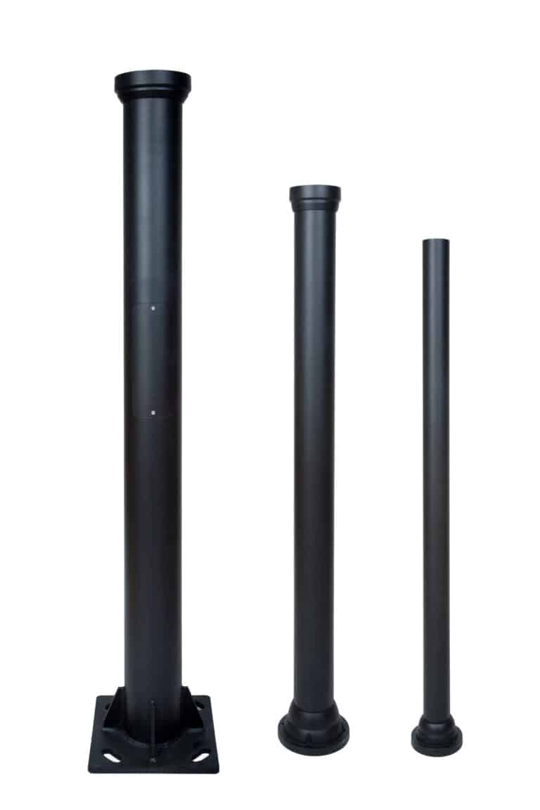 Tri View Posts Tri-Post Aluminium Pole | S-tech LED Lighting Australia