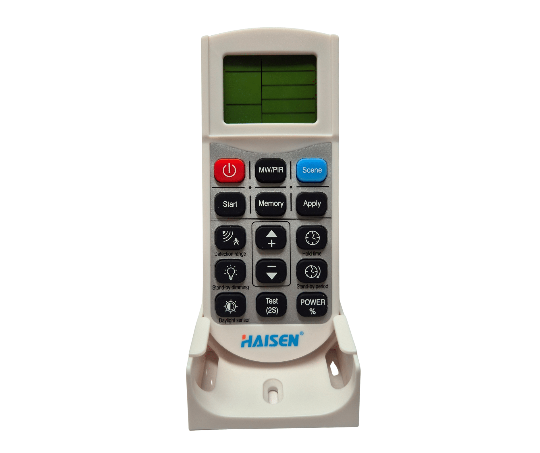 Remote control for microwave sensor battens