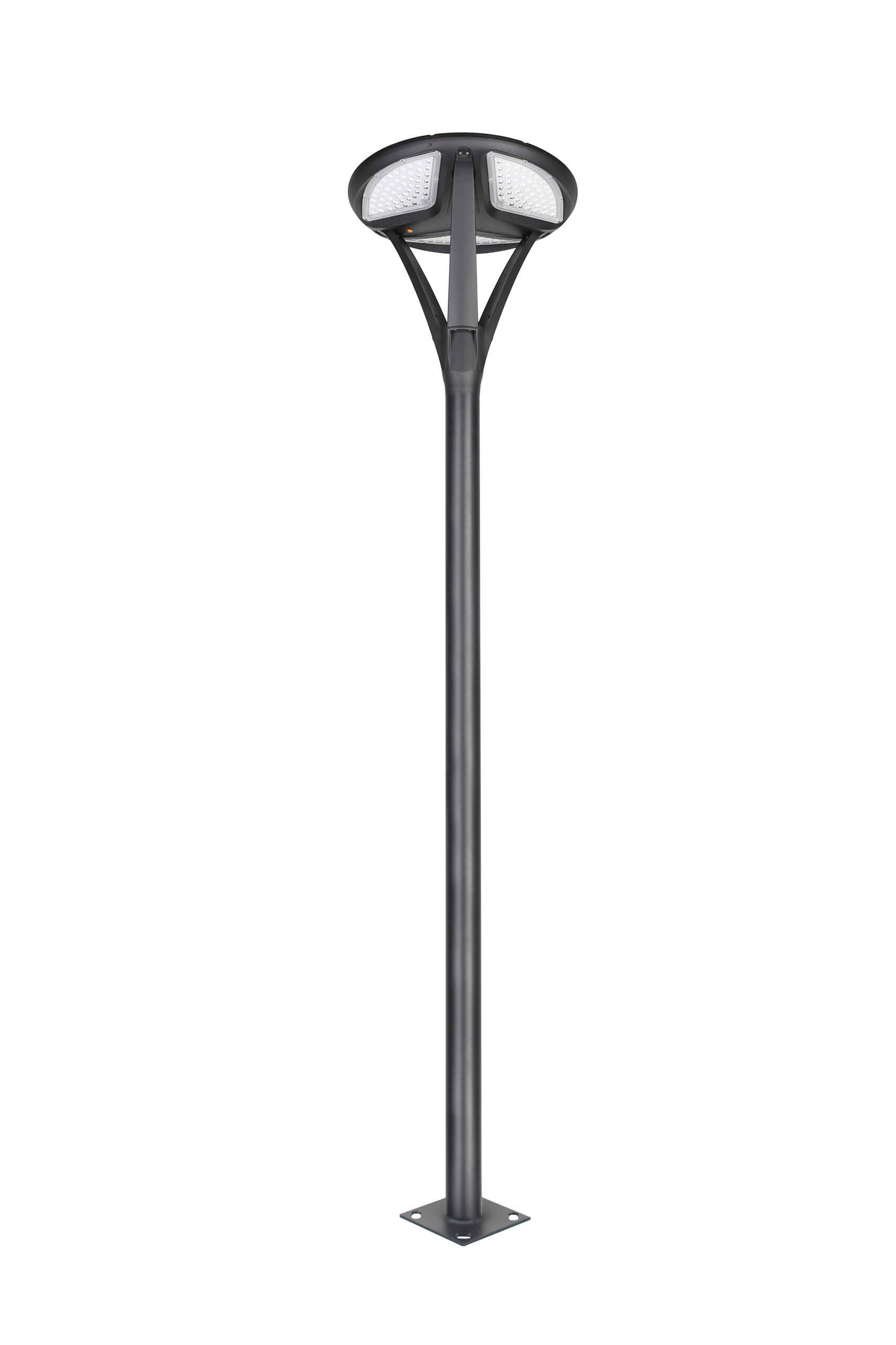 4000lm Solar Street Light - SOLENZA Post Top Lantern - Image 3