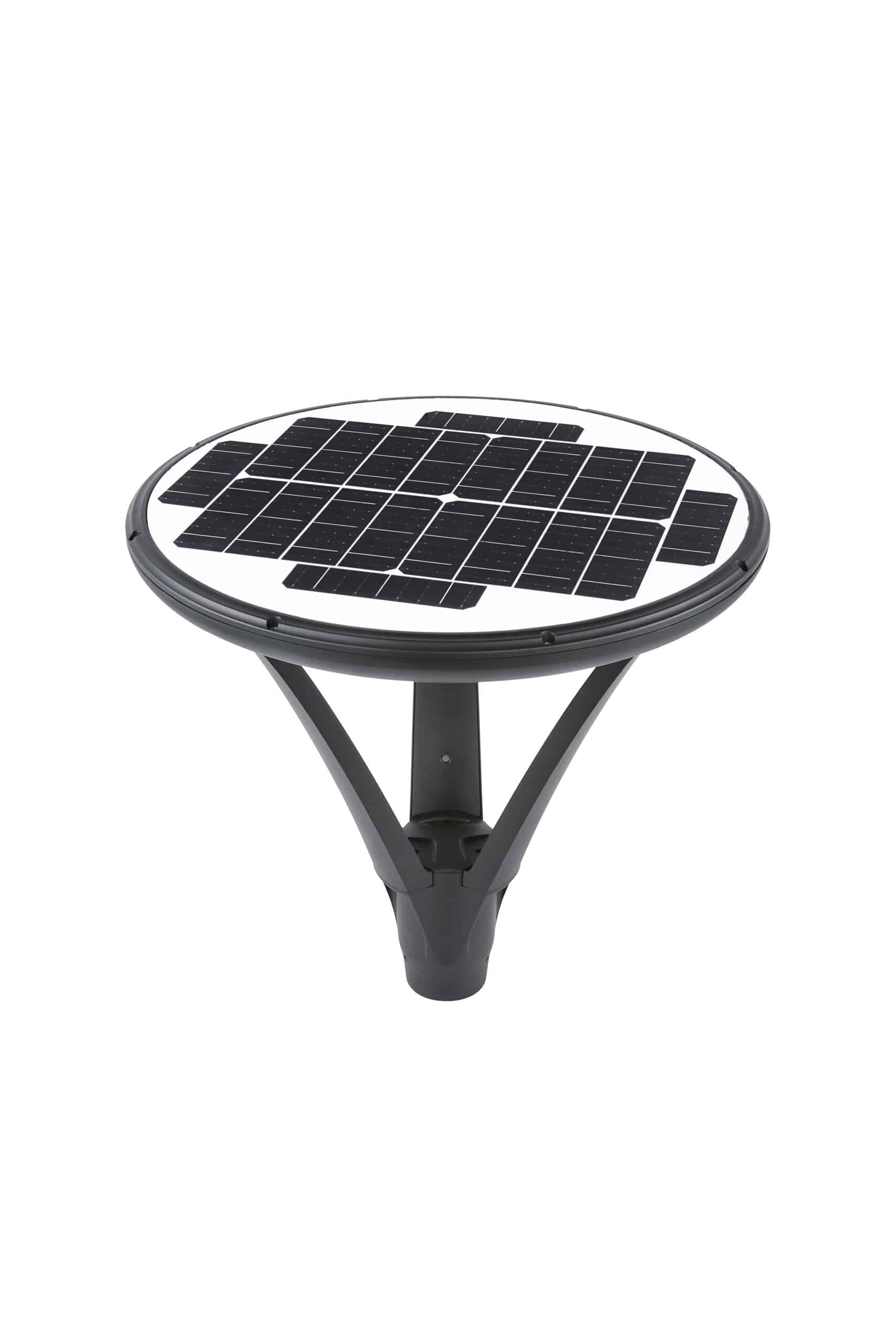 4000lm Solar Street Light - SOLENZA Post Top Lantern - Image 4